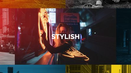 Trendy Dynamic Media Opener Slideshow Template Original theme video