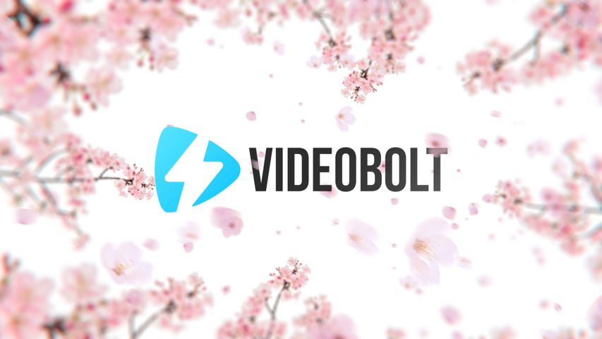 Sakura Blossom Logo Reveal - Original - Poster image