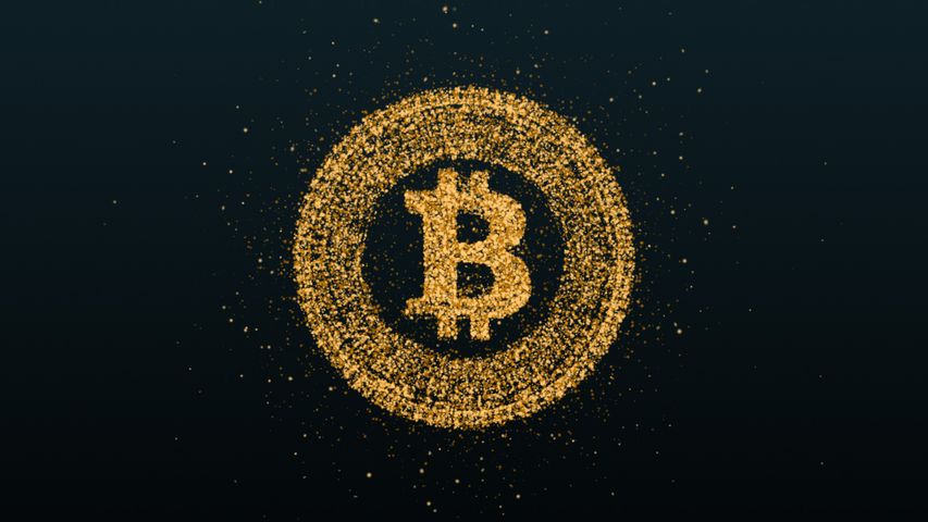 Bitcoin Cryptocurrency Logo Reveal - Original - Poster image