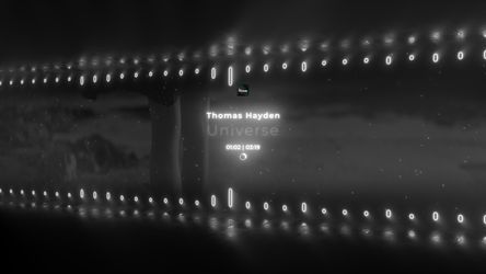Neon Lights Viz - Horizontal House theme video