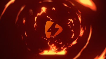 Fire Logo Original theme video