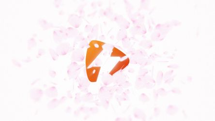Sakura Burst Logo Reveal Original theme video