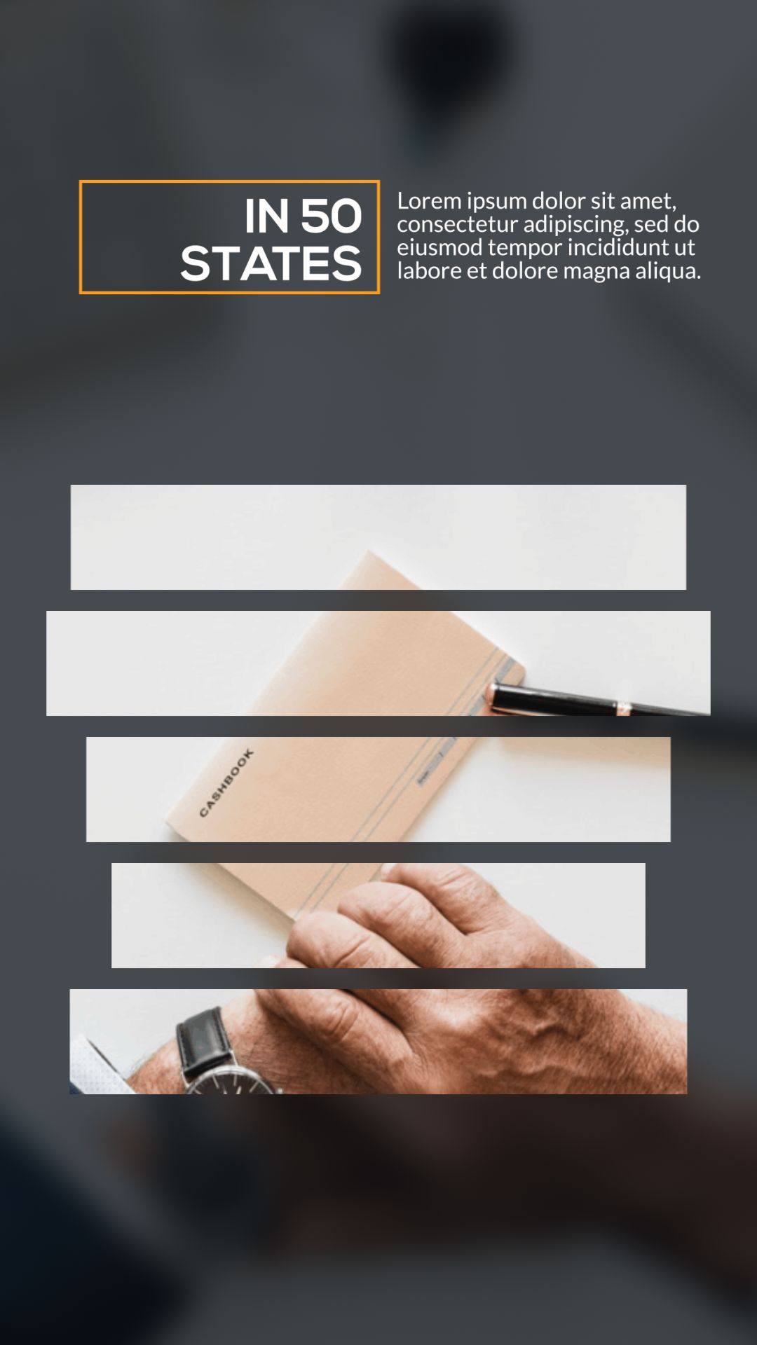 Sliding Bars Clean Presentation Vertical by Mr_Free