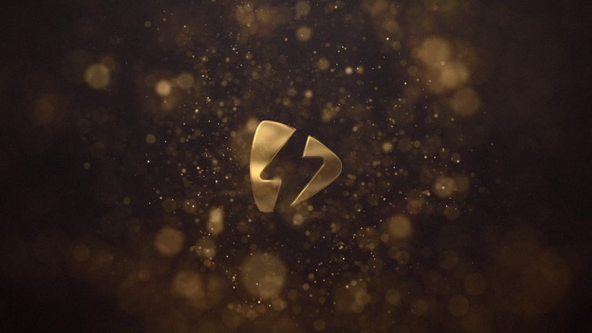 Luxury Logo Reveal - Gold - Poster image