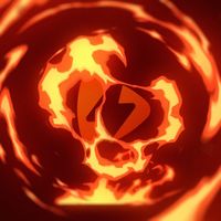 Fire Logo - Square Original theme video