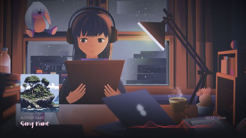 LoFi Girl Visualizer - Original - Poster image