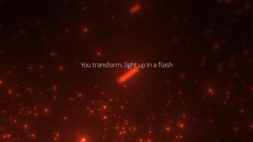 Fire Particle Lyrics - Horizontal Fire theme video