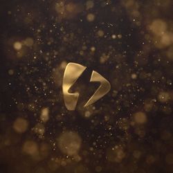 Luxury Logo Reveal - Square Gold theme video