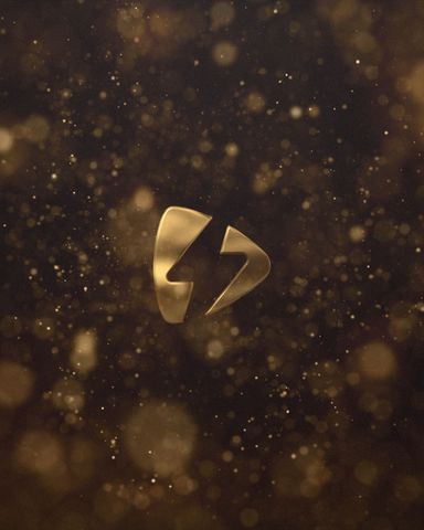 Luxury Logo Reveal - Post - Gold - Poster image
