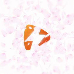 Sakura Burst Logo Reveal - Square Original theme video
