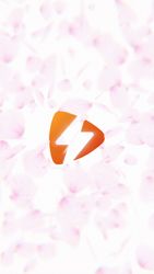 Sakura Burst Logo Reveal - Vertical Original theme video