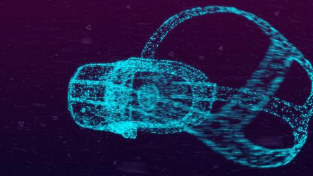 Metaverse VR Glasses Logo Reveal Original theme video