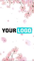 Sakura Blossom Logo Reveal - Vertical Example theme theme video