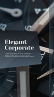 Elegant Corporate - Clean Presentation - Vertical Original theme video