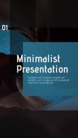 Minimalist & Clean Presentation - Vertical Original theme video