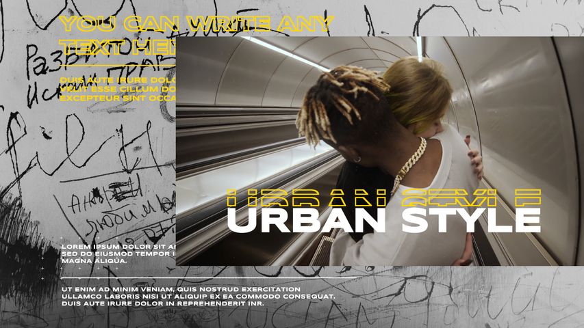 Dynamic Stylish Urban Media Opener Slideshow - Original - Poster image