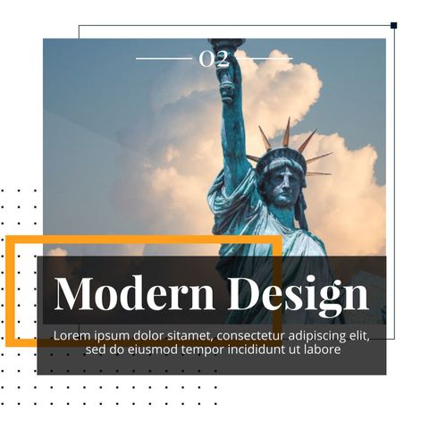 Modern & Clean Presentation - Square - Original - Poster image