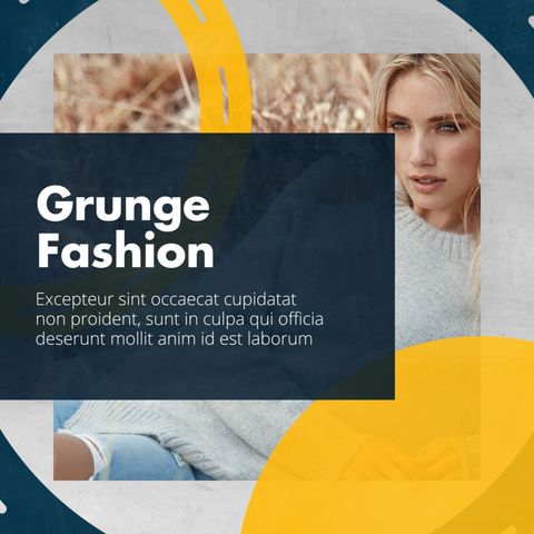 Grunge Fashion - Promo - Square - Default - Poster image