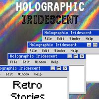 Iridescent Holographic Post 5 Original theme video