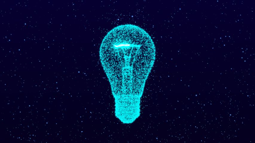 Light Bulb Idea Logo Reveal - Original - Poster image
