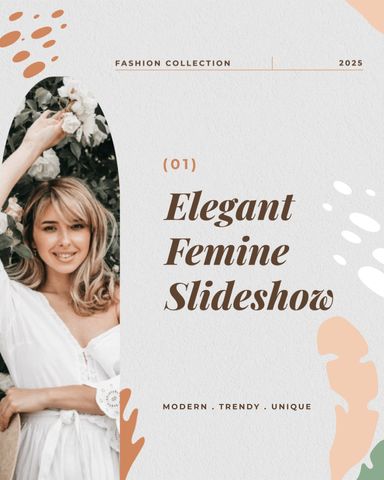 Elegant Femine Presentation - Post - Original - Poster image