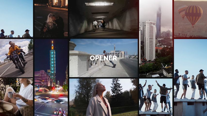 Multiframe Dynamic Media Opener Slideshow - Original theme video