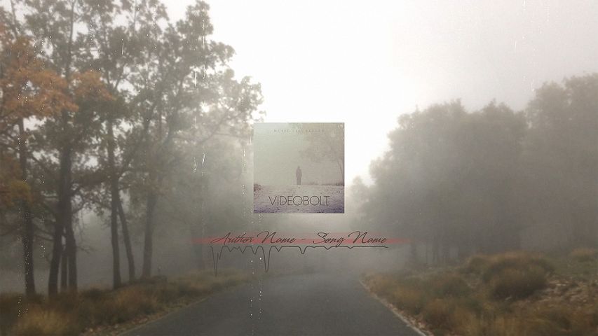 Misty Road Visualizer - Horizontal - Original - Poster image