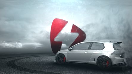 Car Drift Logo Intro Version 2 NO CAR CRASH theme video
