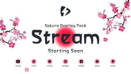 Sakura Stream Screen Original theme video
