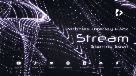 Particles Stream Screen Original theme video