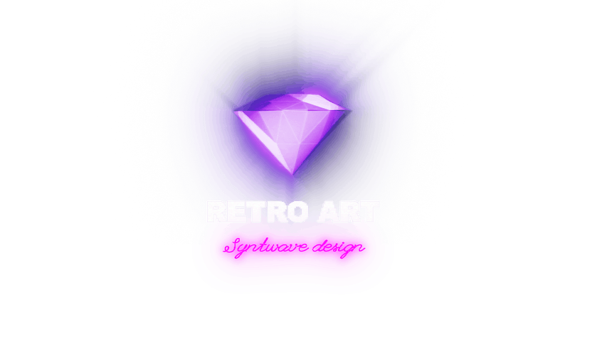 Neon Retro Title 1 - Original - Poster image