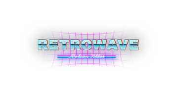 Neon Retro Title 4 Original theme video