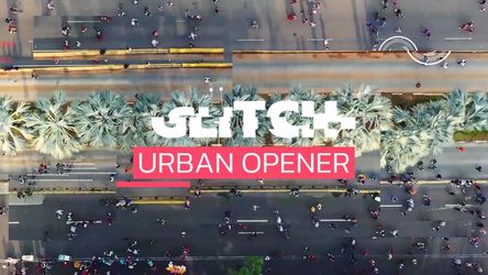 Glitch Urban Opener Original theme video
