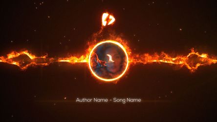 Flame of Fire Visualizer Original theme video