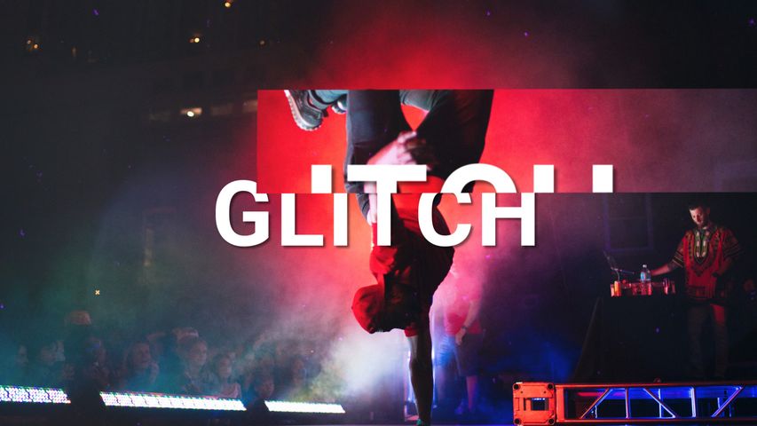 Glitch Party Promo - Horizontal - Original - Poster image