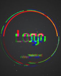 Simple Glitch Logo - Post Original theme video