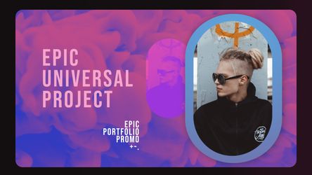 Epic Portfolio Promo Original theme video