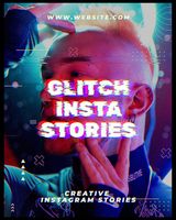 Glitch Instagram Stories 20 - Post Original theme video