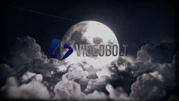 Cinematic Moon Intro Logo Version Color Style 1 theme video