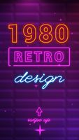 Neon Retro Stories 3 Original theme video