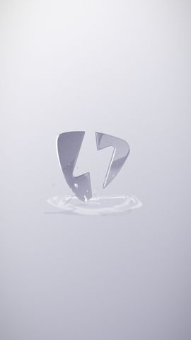 Simple Liquid Logo - Vertical - Original - Poster image