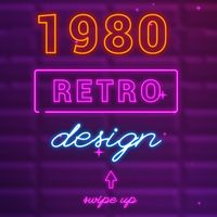 Neon Retro Stories 3 - Square Original theme video