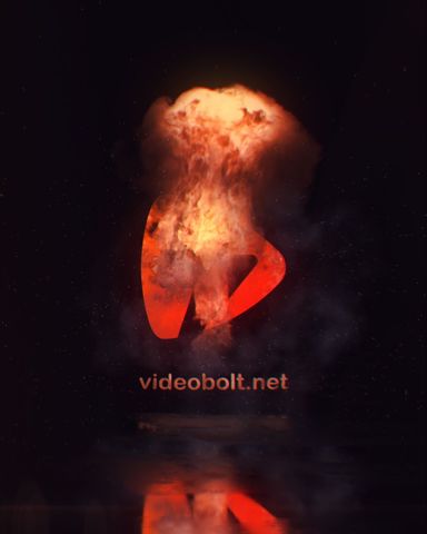 Fire Explosion Logo - Post - Original - Poster image