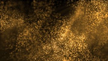 Gold Dust Particles Background Original theme video