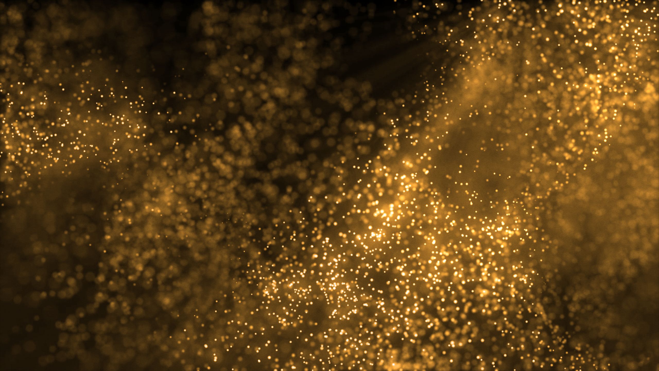 Gold Dust Particles Background by EnjoystX