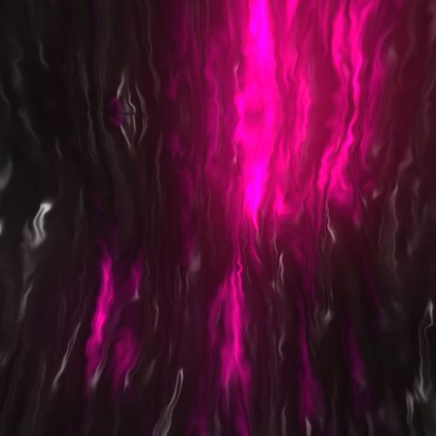 3D Fractal Loop Background - Square - Fuchsia - Poster image