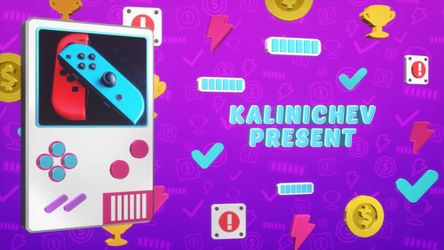 Retro Gaming Slideshow Original theme video