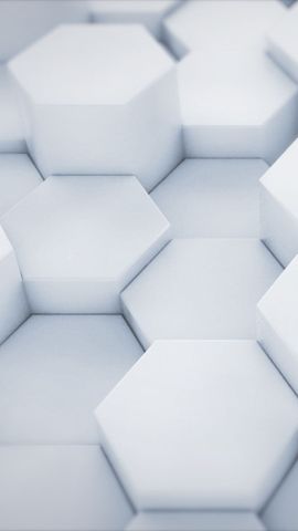 Hex Floor 3D Background - Vertical - Original - Poster image