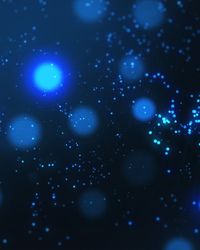 Glowing Particles Background - Post. Original theme video