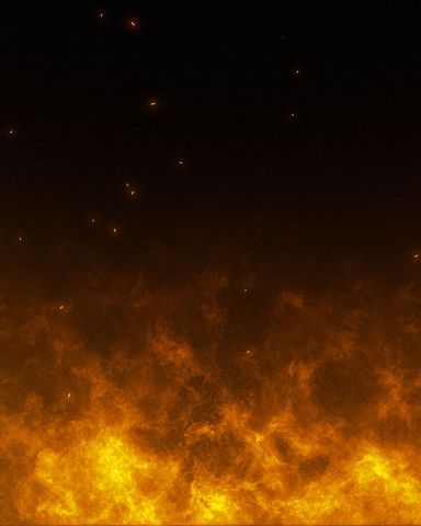 Flame Background - Post - Original - Poster image